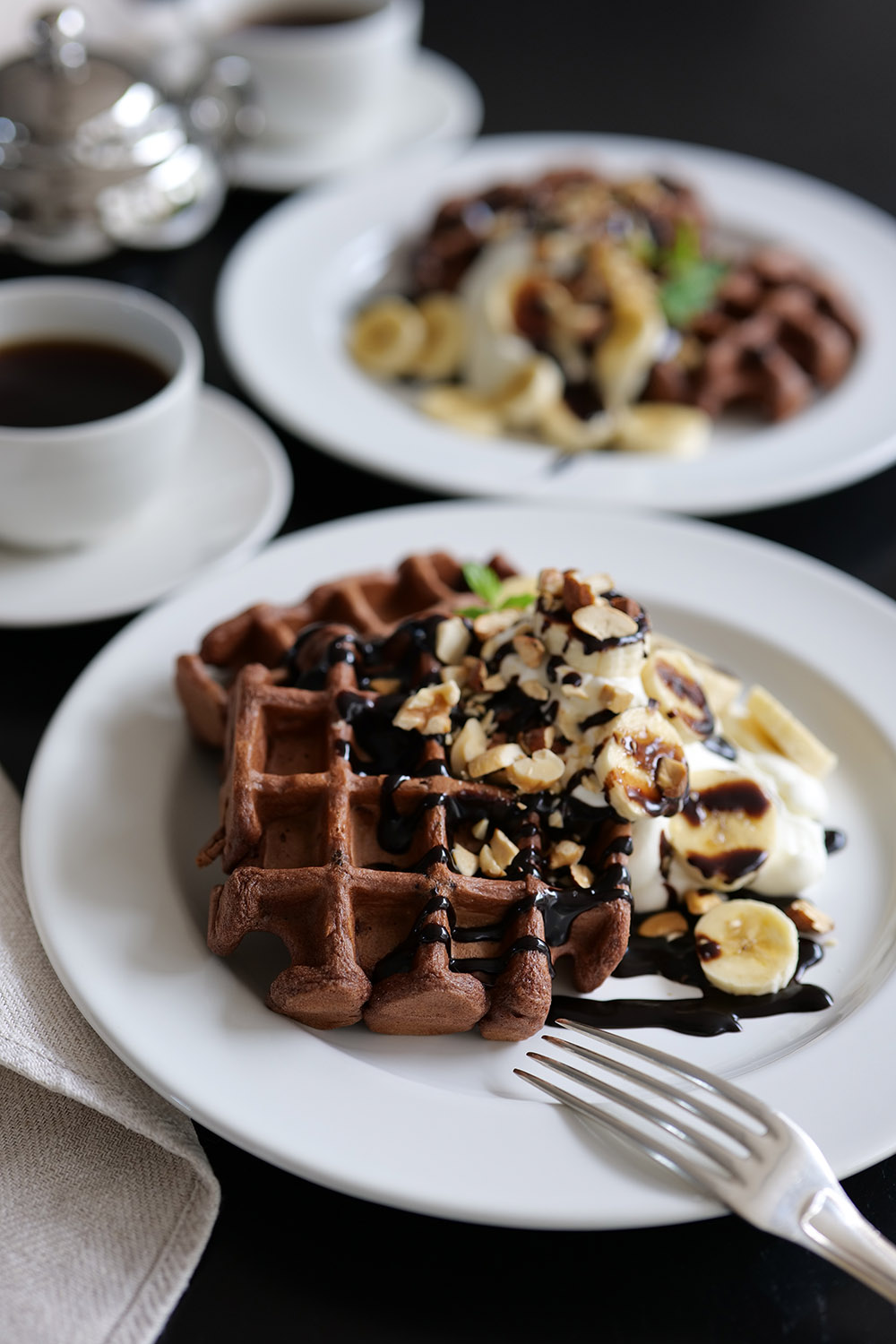 トリプルチョコレートワッフル Alohadays Kitchen
